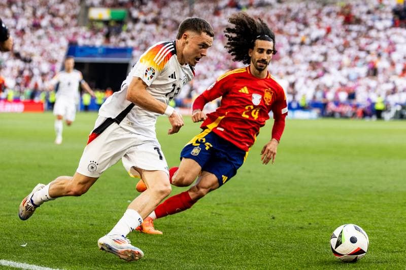 Football. UEFA EURO 2024. Spain - Germany. 05.07.2024