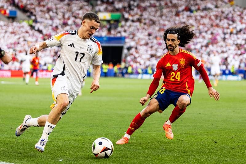 Football. UEFA EURO 2024. Spain - Germany. 05.07.2024