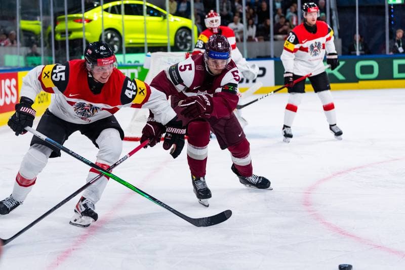 Ice Hockey. IIHF Ice Hockey World Championship. Latvia - Austria. 19.05.2026