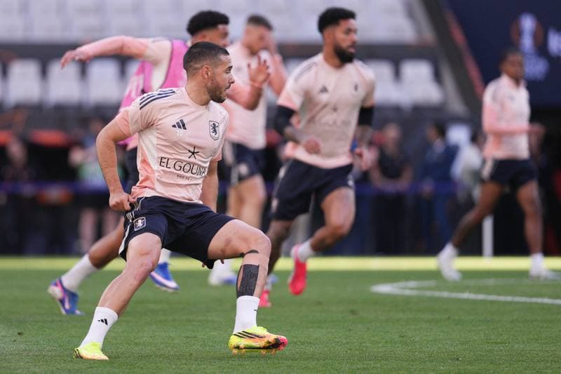 Football. UEFA Europa League. Aston Villa. Training. 19.05.2026