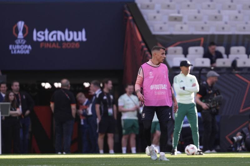 Football. UEFA Europa League. Aston Villa. Training. 19.05.2026