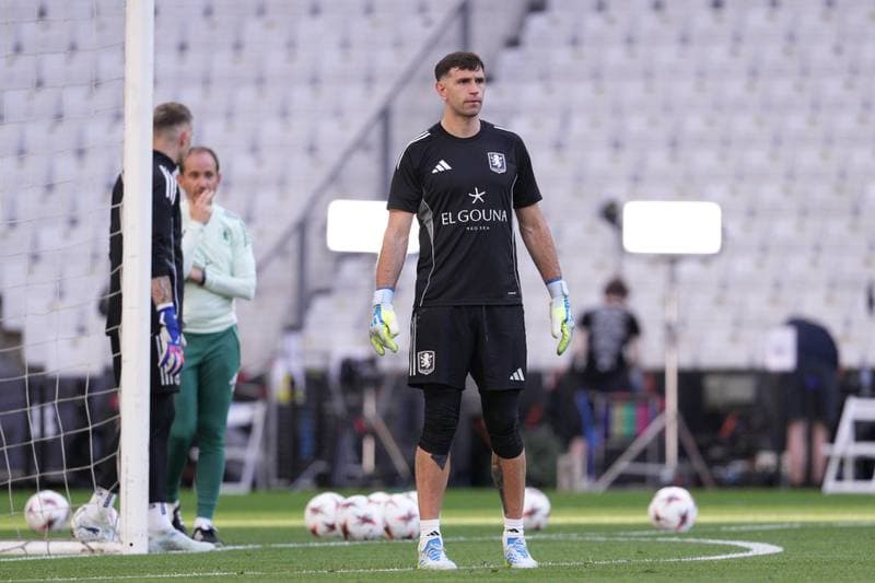 Football. UEFA Europa League. Aston Villa. Training. 19.05.2026