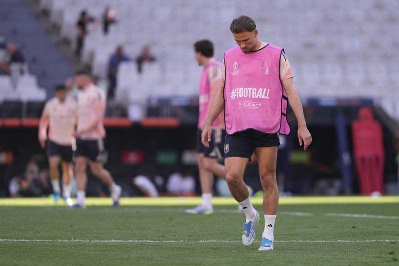 Football. UEFA Europa League. Aston Villa. Training. 19.05.2026