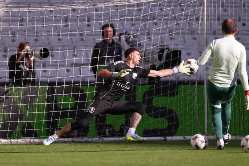 Football. UEFA Europa League. Aston Villa. Training. 19.05.2026