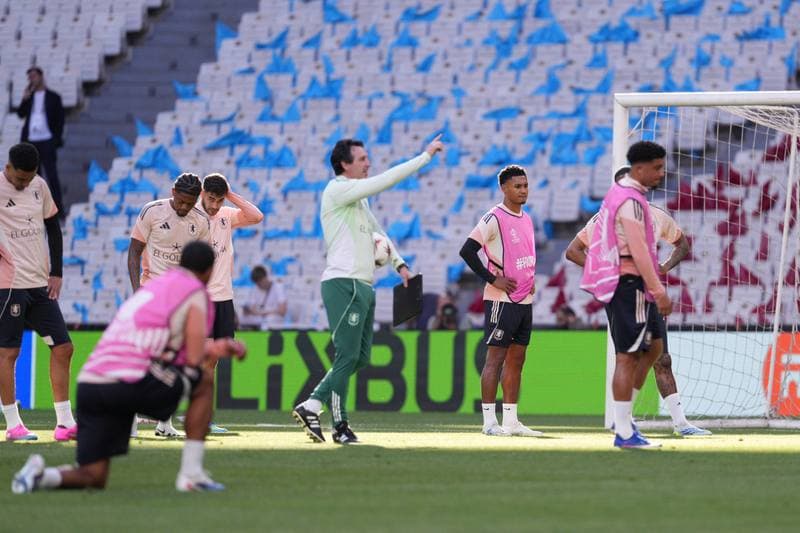 Football. UEFA Europa League. Aston Villa. Training. 19.05.2026