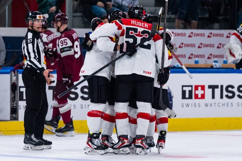 Ice Hockey. IIHF Ice Hockey World Championship. Latvia - Austria. 19.05.2026
