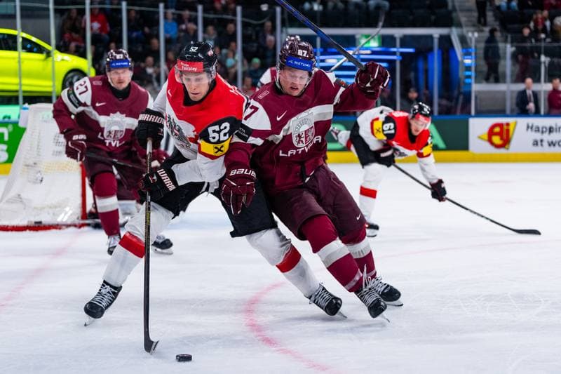 Ice Hockey. IIHF Ice Hockey World Championship. Latvia - Austria. 19.05.2026