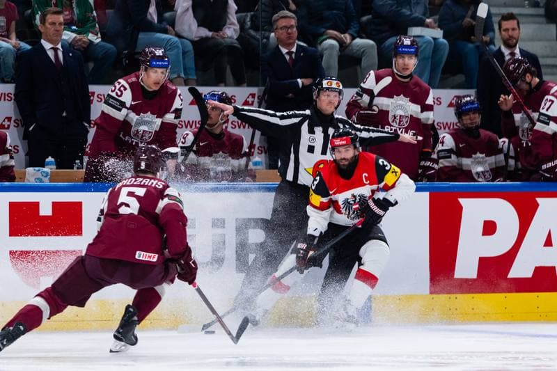 Ice Hockey. IIHF Ice Hockey World Championship. Latvia - Austria. 19.05.2026