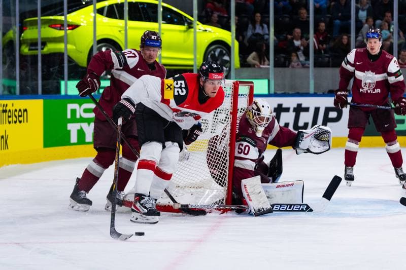 Ice Hockey. IIHF Ice Hockey World Championship. Latvia - Austria. 19.05.2026