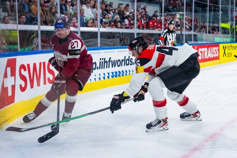 Ice Hockey. IIHF Ice Hockey World Championship. Latvia - Austria. 19.05.2026