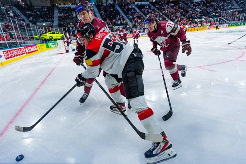 Ice Hockey. IIHF Ice Hockey World Championship. Latvia - Austria. 19.05.2026