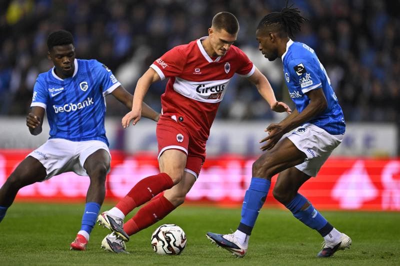 Football. Jupiler Pro League. KRC Genk - Royal Antwerp FC. 19.05.2026
