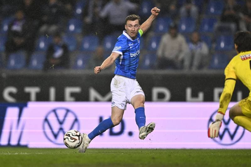 Football. Jupiler Pro League. KRC Genk - Royal Antwerp FC. 19.05.2026