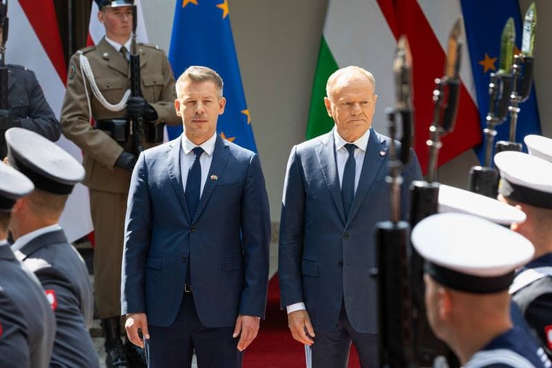 Donald Tusk. Meeting with Hungarian Prime Minister Peter Magyar. 20.05.2026