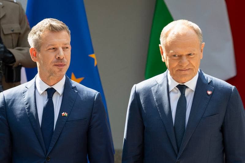 Donald Tusk. Meeting with Hungarian Prime Minister Peter Magyar. 20.05.2026