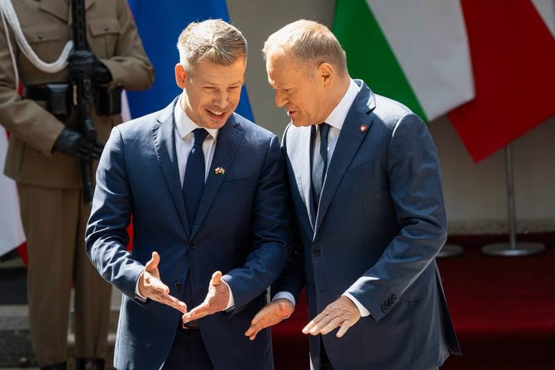 Donald Tusk. Meeting with Hungarian Prime Minister Peter Magyar. 20.05.2026