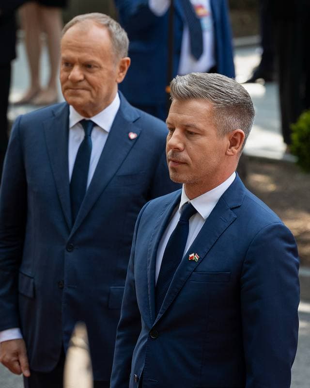 Donald Tusk. Meeting with Hungarian Prime Minister Peter Magyar. 20.05.2026