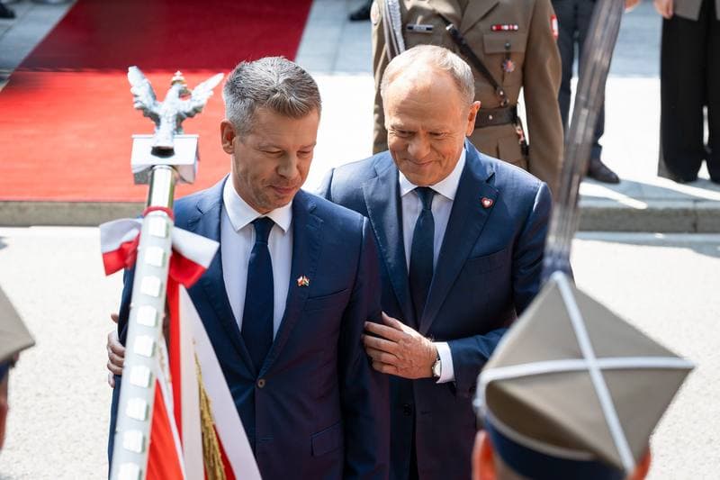 Donald Tusk. Meeting with Hungarian Prime Minister Peter Magyar. 20.05.2026