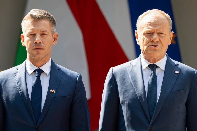 Donald Tusk. Meeting with Hungarian Prime Minister Peter Magyar. 20.05.2026