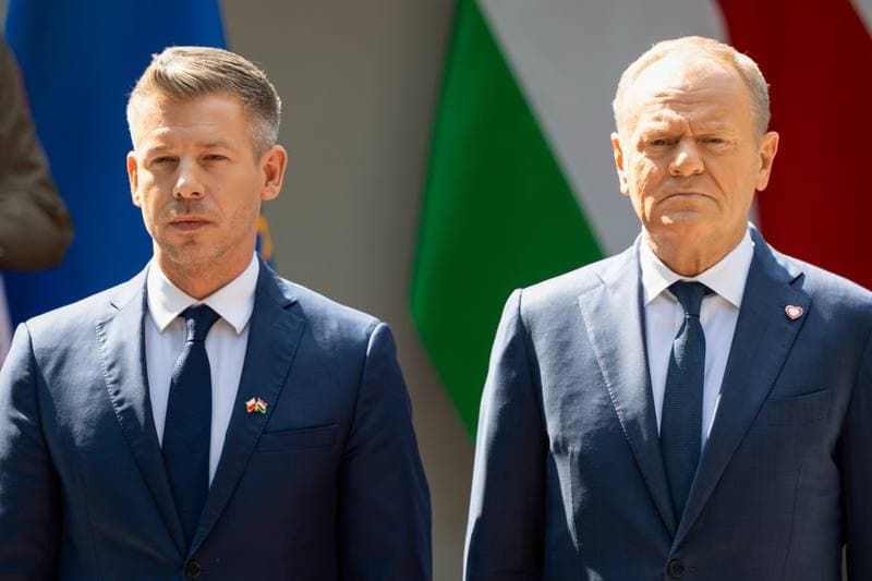 Donald Tusk. Meeting with Hungarian Prime Minister Peter Magyar. 20.05.2026