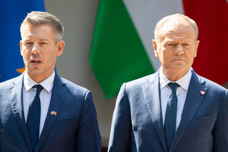 Donald Tusk. Meeting with Hungarian Prime Minister Peter Magyar. 20.05.2026