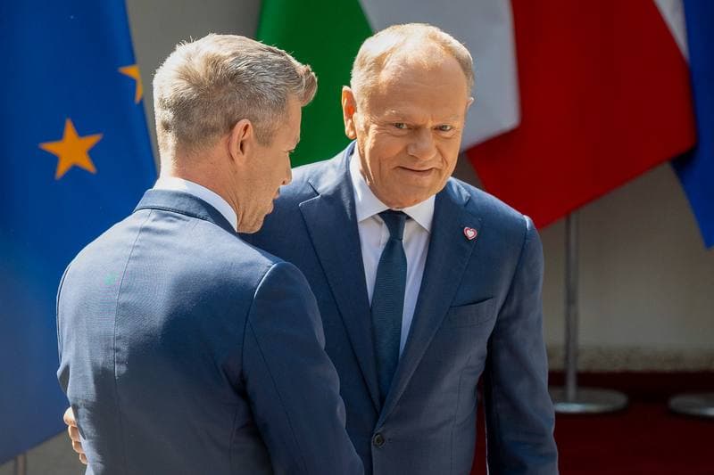 Donald Tusk. Meeting with Hungarian Prime Minister Peter Magyar. 20.05.2026