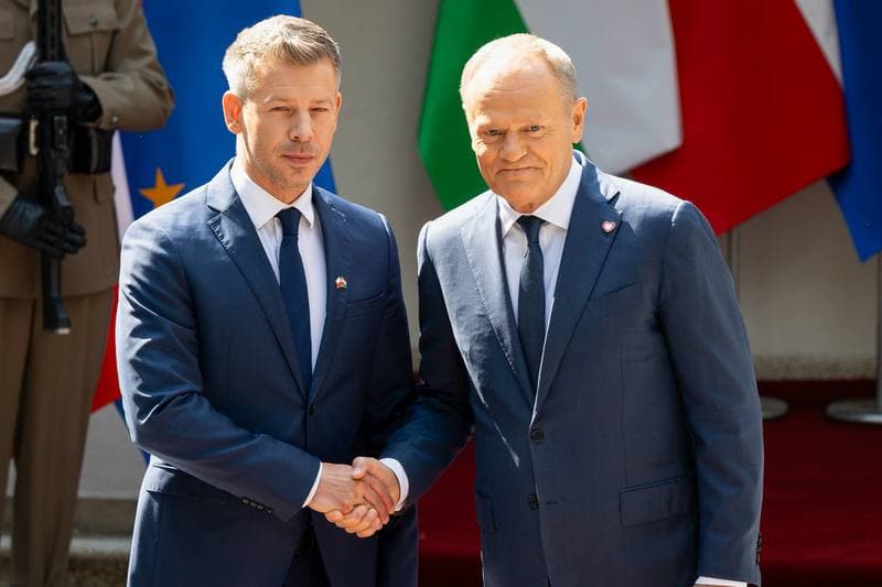 Donald Tusk. Meeting with Hungarian Prime Minister Peter Magyar. 20.05.2026