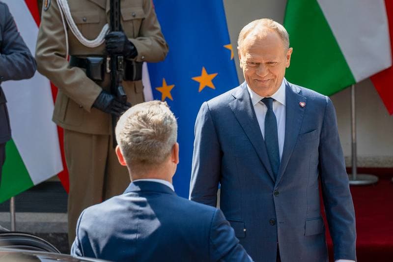 Donald Tusk. Meeting with Hungarian Prime Minister Peter Magyar. 20.05.2026