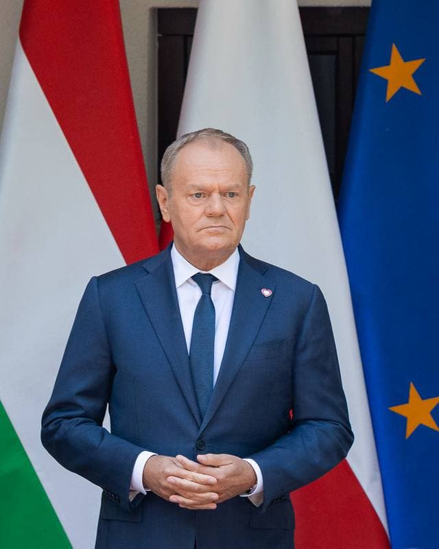 Donald Tusk. Meeting with Hungarian Prime Minister Peter Magyar. 20.05.2026
