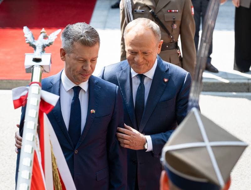 Donald Tusk. Meeting with Hungarian Prime Minister Peter Magyar. 20.05.2026