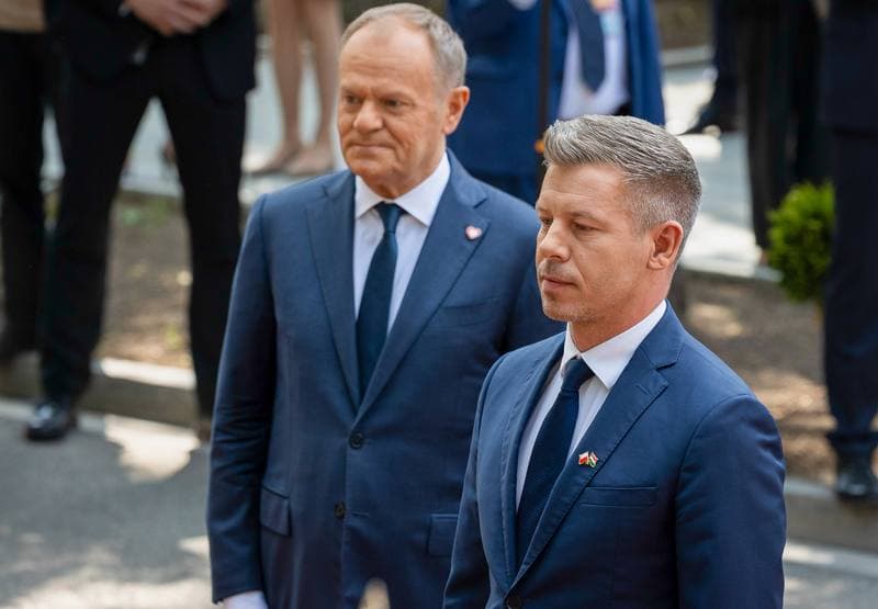 Donald Tusk. Meeting with Hungarian Prime Minister Peter Magyar. 20.05.2026