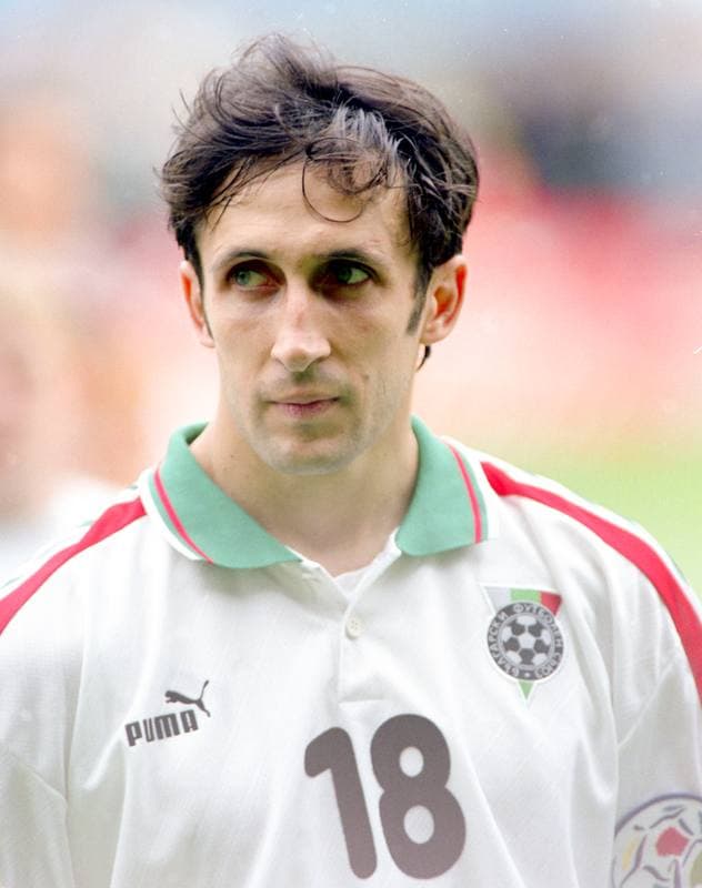 Football. UEFA EURO 1996. Bulgaria - Romania. 13.06.1996