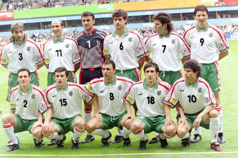 Football. UEFA EURO 1996. Bulgaria - Romania. 13.06.1996