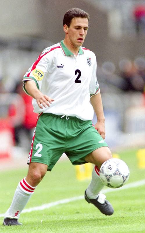 Football. UEFA EURO 1996. Bulgaria - Romania. 13.06.1996