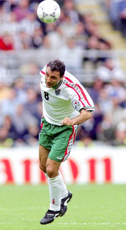 Football. UEFA EURO 1996. Bulgaria - Romania. 13.06.1996
