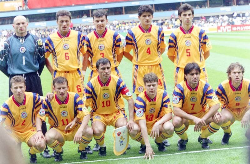 Football. UEFA EURO 1996. Bulgaria - Romania. 13.06.1996