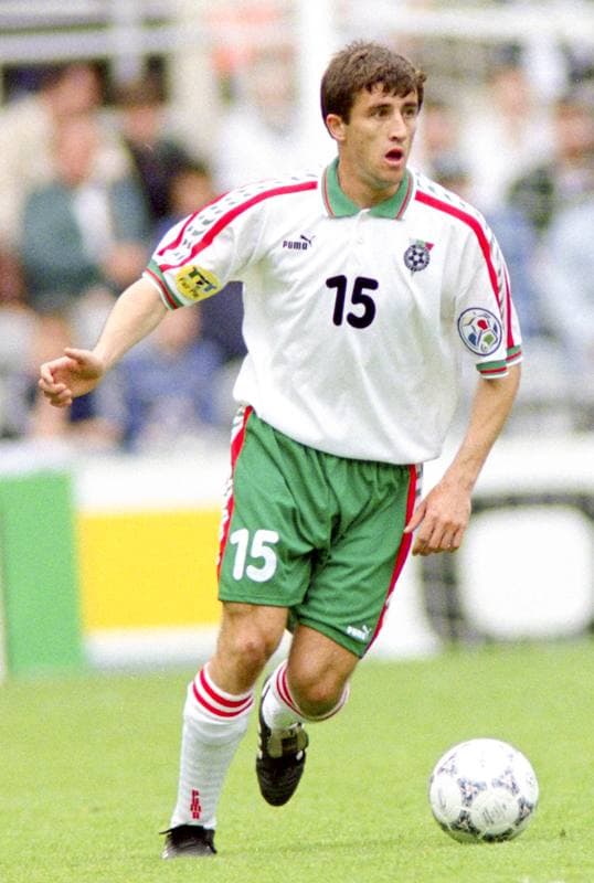 Football. UEFA EURO 1996. Bulgaria - Romania. 13.06.1996