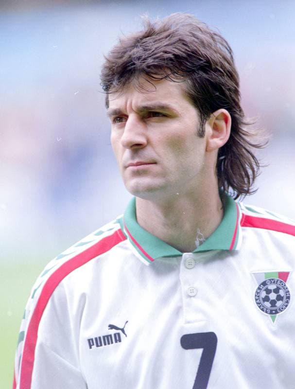 Football. UEFA EURO 1996. Bulgaria - Romania. 13.06.1996