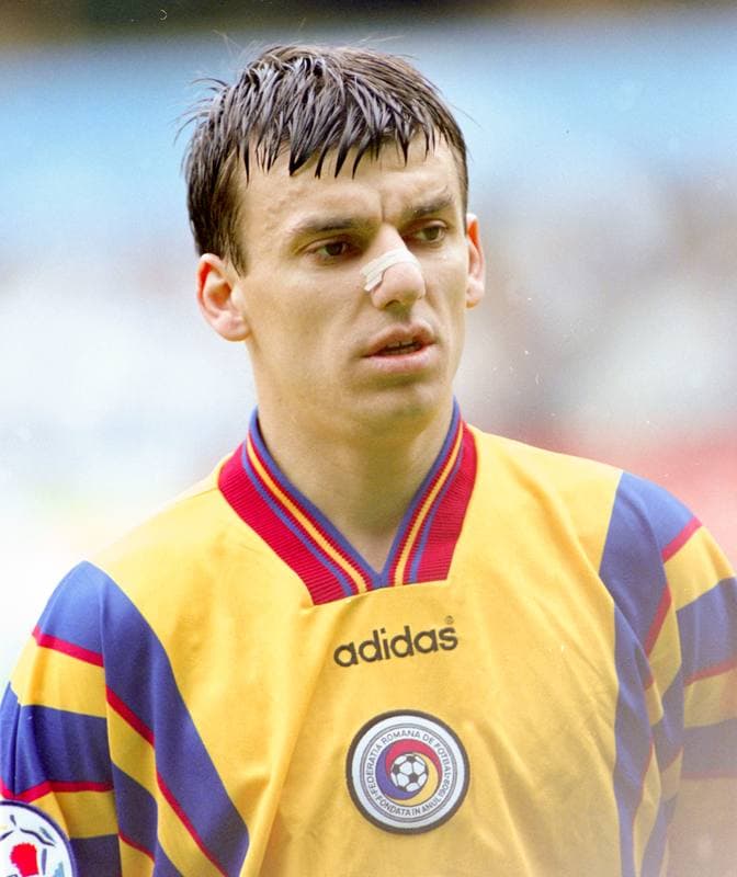 Football. UEFA EURO 1996. Bulgaria - Romania. 13.06.1996