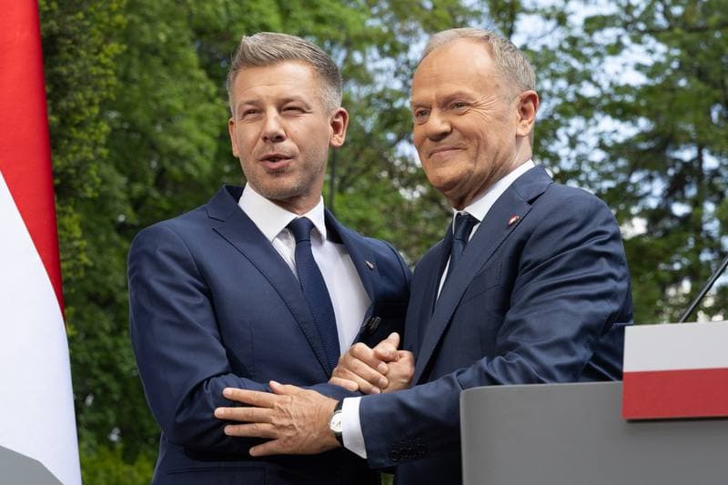 Donald Tusk. Meeting with Peter Magyar. 20.05.2026