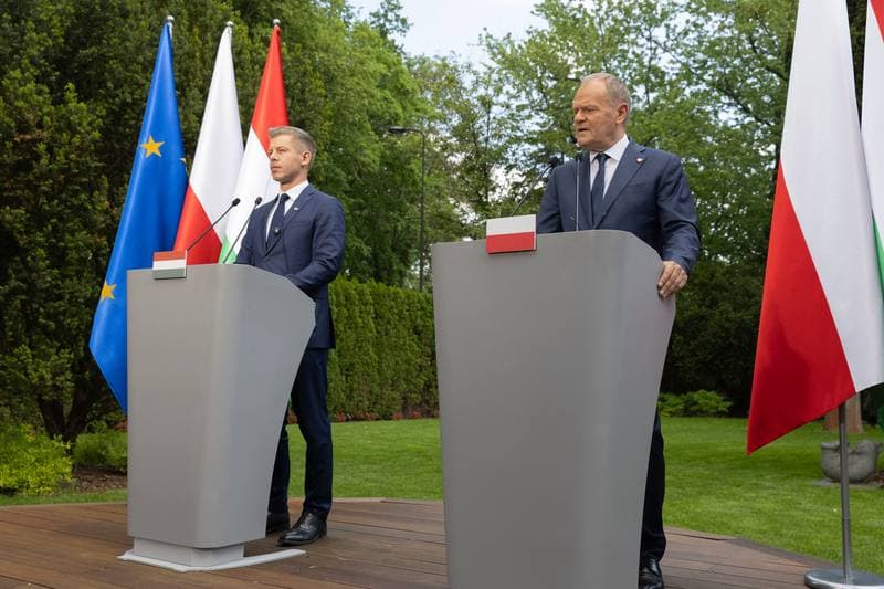 Donald Tusk. Meeting with Peter Magyar. 20.05.2026
