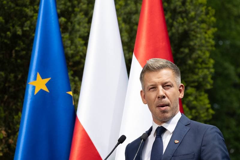 Donald Tusk. Meeting with Peter Magyar. 20.05.2026