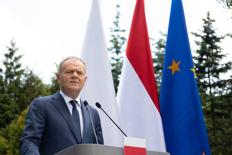 Donald Tusk. Meeting with Peter Magyar. 20.05.2026
