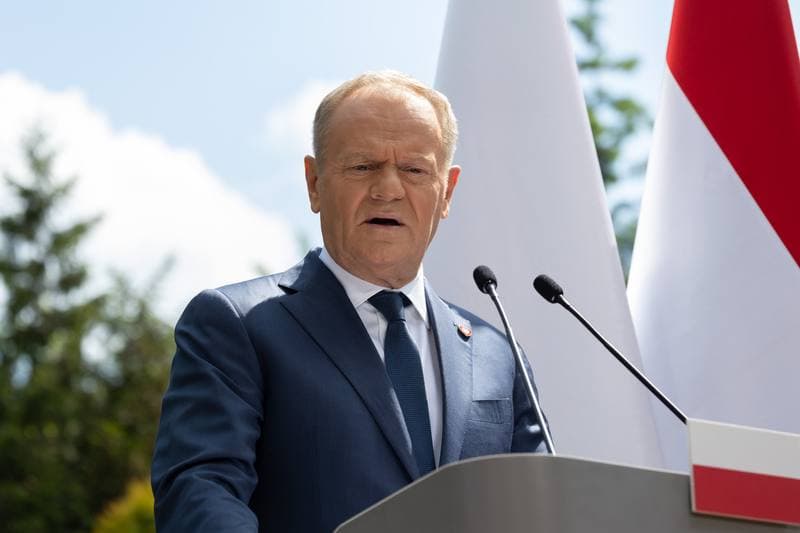 Donald Tusk. Meeting with Peter Magyar. 20.05.2026