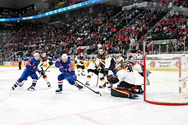Ice Hockey. IIHF World Championship. USA - Germany. 20.05.2026