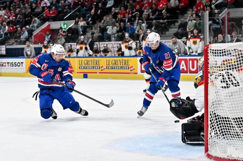 Ice Hockey. IIHF World Championship. USA - Germany. 20.05.2026