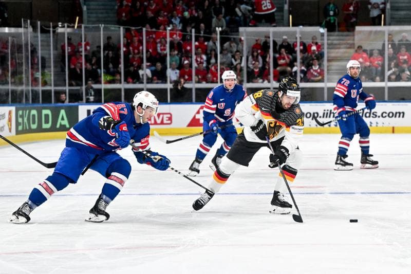 Ice Hockey. IIHF World Championship. USA - Germany. 20.05.2026