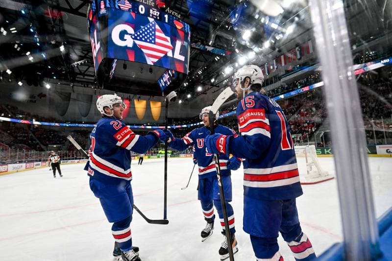 Ice Hockey. IIHF World Championship. USA - Germany. 20.05.2026
