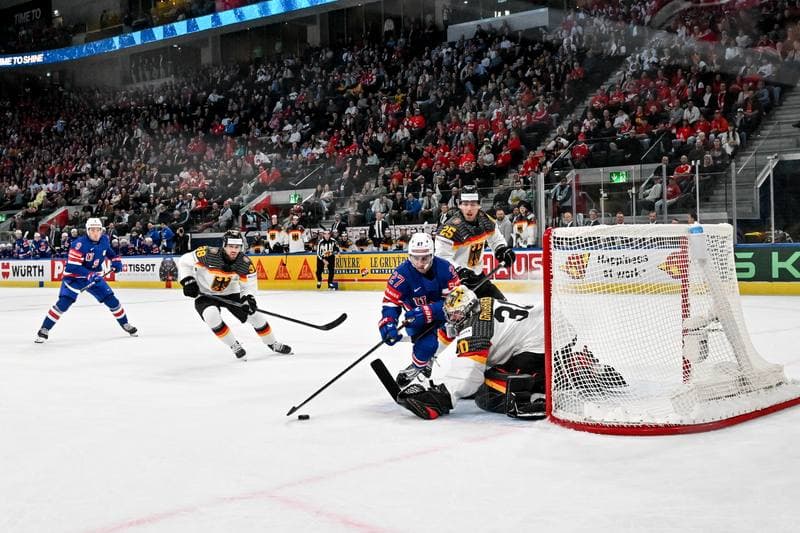 Ice Hockey. IIHF World Championship. USA - Germany. 20.05.2026