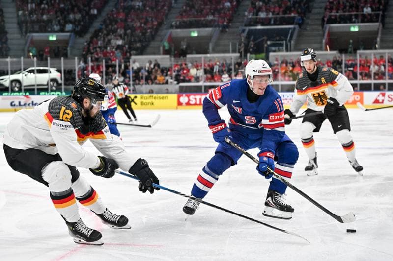 Ice Hockey. IIHF World Championship. USA - Germany. 20.05.2026